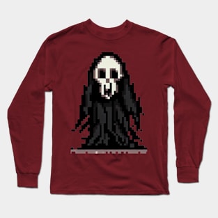 Grim pixel art Long Sleeve T-Shirt